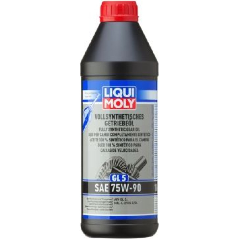 Liqui Moly Vollsynthetisches Getriebeöl (GL5) SAE 75W-90 1 l 1414
