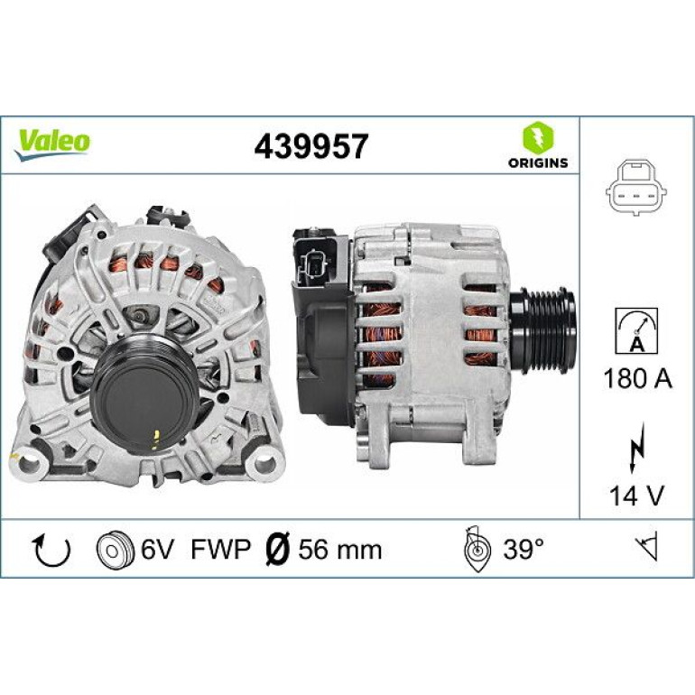 VALEO Generator 439957 VALEO Generator 439957