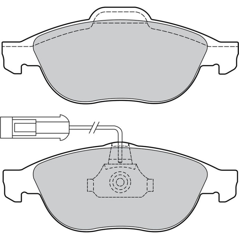 VALEO Bremsbeläge 598880 VALEO Bremsbeläge 598880