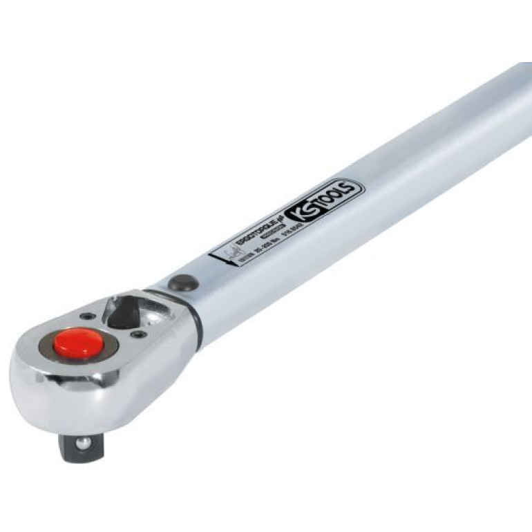 KS TOOLS Drehmomentschlüssel mit Ratsche 1/2 ERGOTORQUE®precision, 20-200 Nm 516.6542 KS TOOLS Drehmomentschlüssel mit Ratsche 1/2 ERGOTORQUE®precision, 20-200 Nm 516.6542
