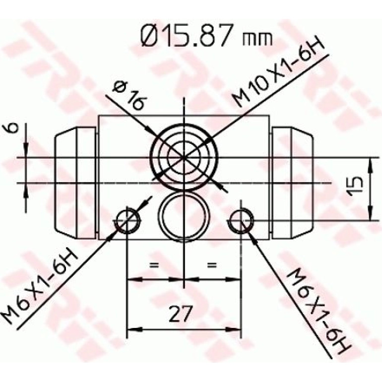 Radbremszylinder BWB170 Radbremszylinder BWB170