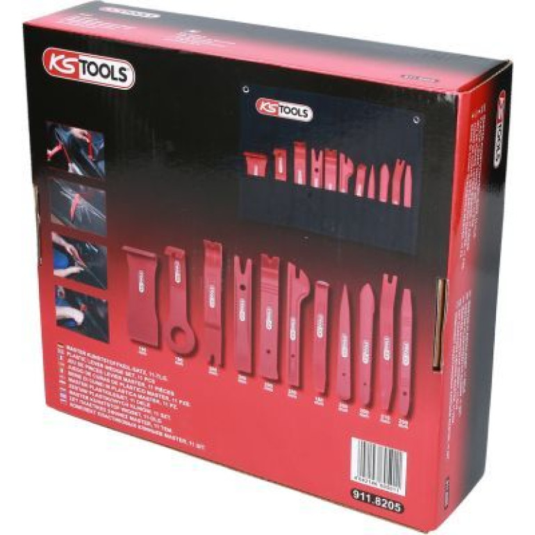 KS TOOLS Satz MASTER-Kunststoffkeile, 11-teilig 911.8205 KS TOOLS Satz MASTER-Kunststoffkeile, 11-teilig 911.8205