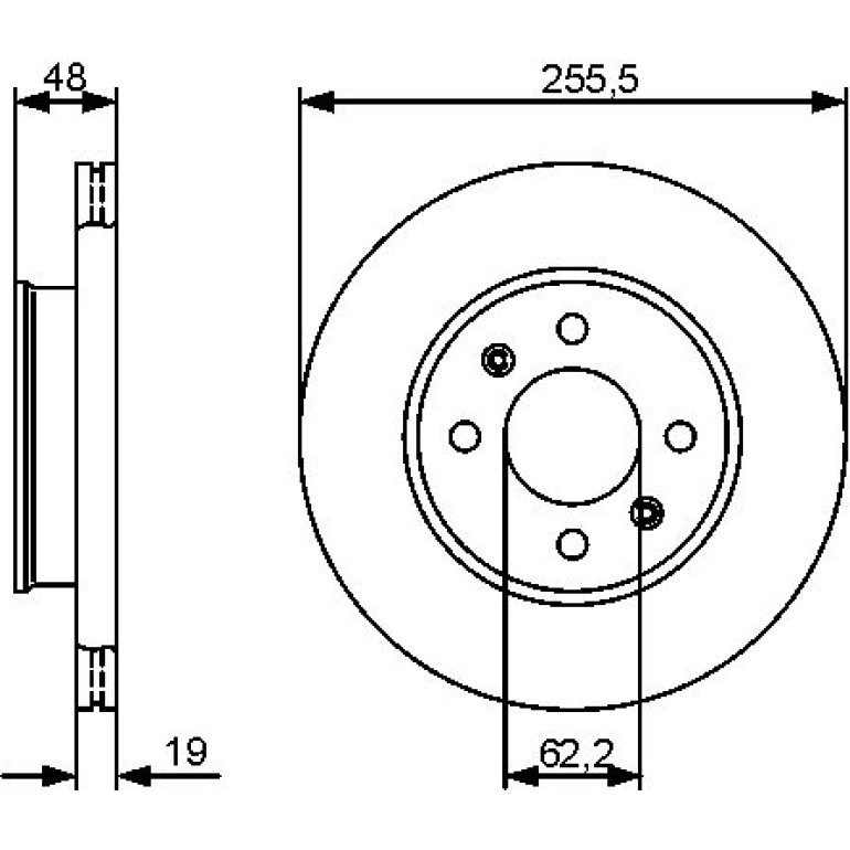 Bremsscheibe VA 0 986 479 459 Bremsscheibe VA 0 986 479 459