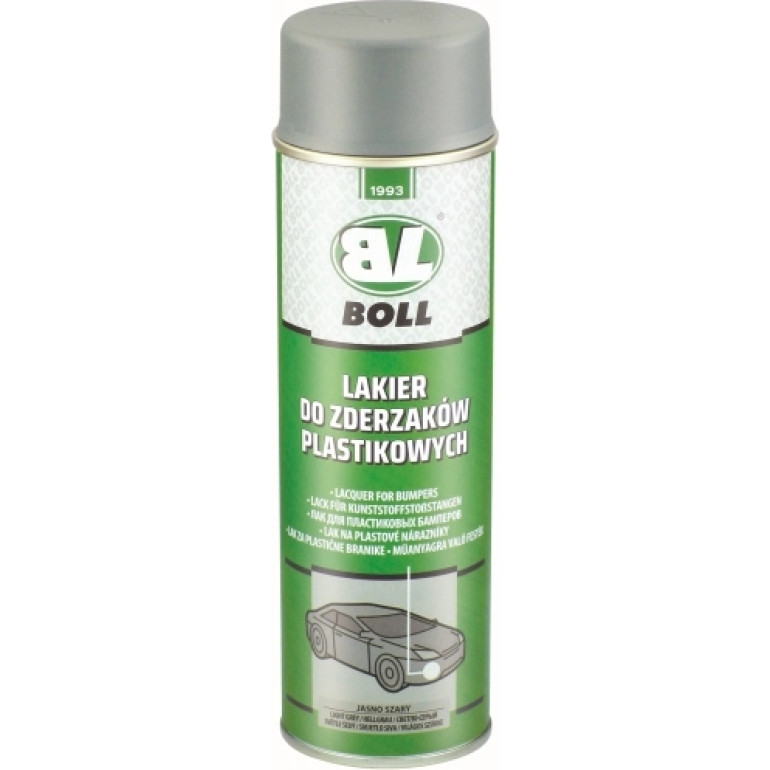 Boll Lack für Kunststoffstoßstangen hellgrau Spray 500ml 001014 Boll Lack für Kunststoffstoßstangen hellgrau Spray 500ml 001014