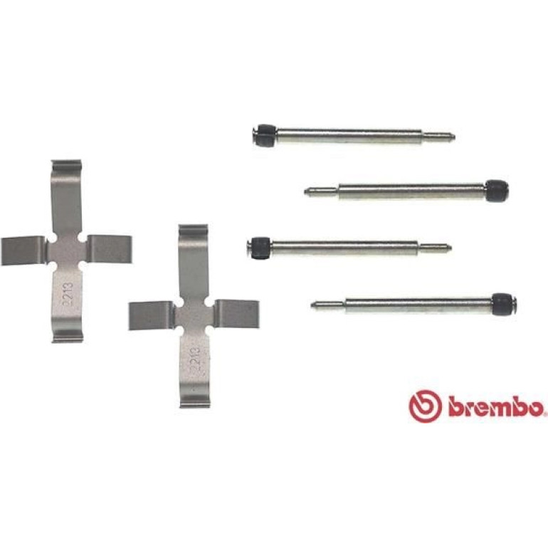 BREMBO Zubehörsatz, Scheibenbremsbelag A 02 315