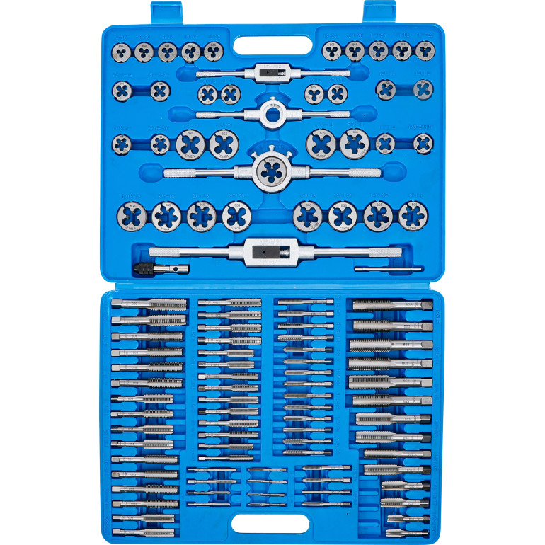 BGS Gewindeschneid-Satz metrisch / Zoll 110-tlg 900 BGS Gewindeschneid-Satz metrisch / Zoll 110-tlg 900