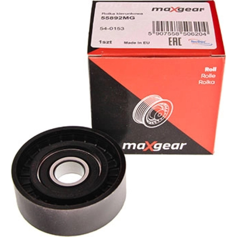 Maxgear Umlenk- / Führungsrolle, Keilrippenriemen 54-0153 Maxgear Umlenk- / Führungsrolle, Keilrippenriemen 54-0153