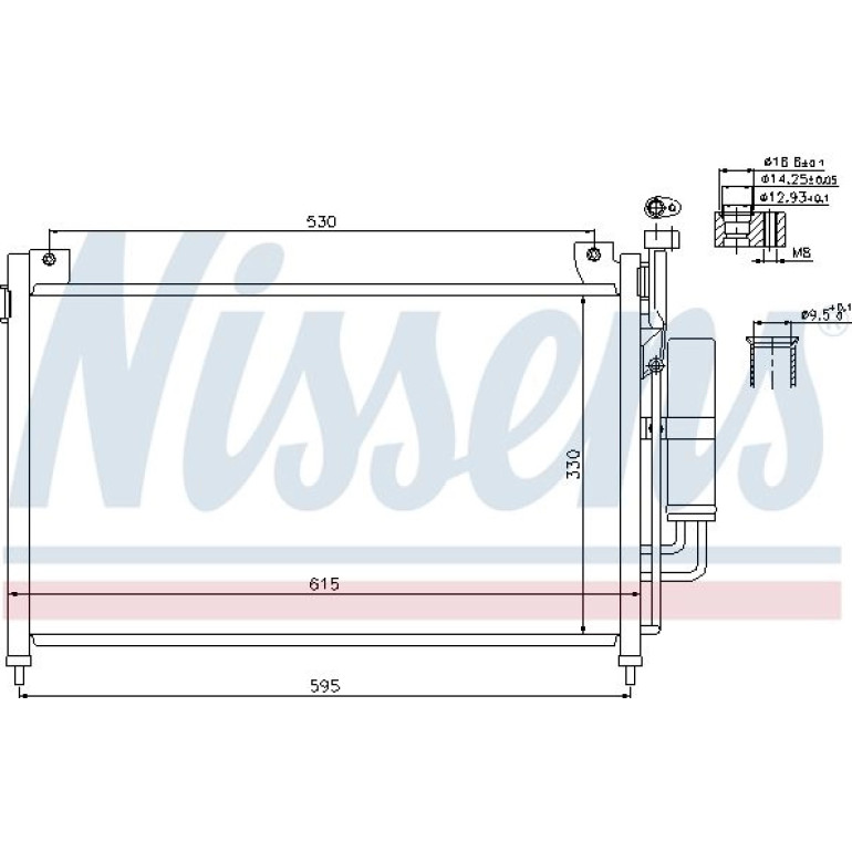 Kondensator PKW 940033 Kondensator PKW 940033