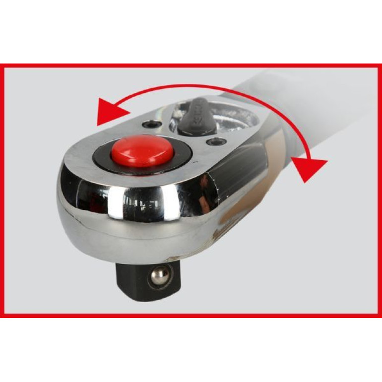 KS TOOLS ERGOTORQUE®Präzisions-Drehmomentschlüssel mit umschaltbarem Ratschenkopf 516.1512 KS TOOLS ERGOTORQUE®Präzisions-Drehmomentschlüssel mit umschaltbarem Ratschenkopf 516.1512