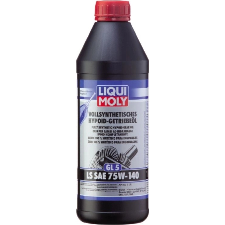 Liqui Moly Vollsynthetisches Hypoid-Getriebeöl (GL5) LS SAE 75W-140 1 l 4421