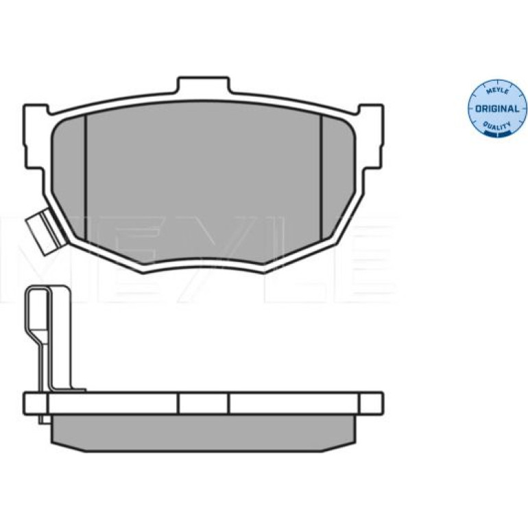 Bremsbelagsatz Hyundai T. Coupe 00-/Kia Cerato 04- Mit Sensor 025 215 5314/W Bremsbelagsatz Hyundai T. Coupe 00-/Kia Cerato 04- Mit Sensor 025 215 5314/W