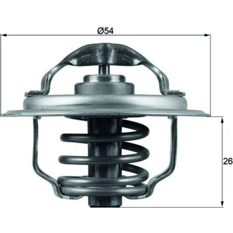 Thermostateinsatz mit Dichtung TX 111 87D Thermostateinsatz mit Dichtung TX 111 87D