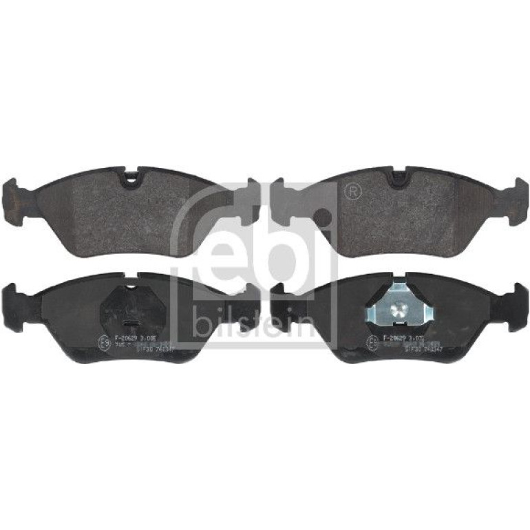 FEBI BILSTEIN Bremsbeläge 16026 FEBI BILSTEIN Bremsbeläge 16026
