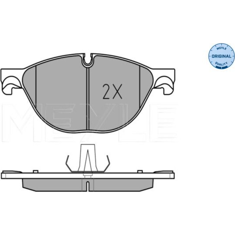 Bremsbelagsatz Bmw P. F01/F02/F10 525-550 252504519 Bremsbelagsatz Bmw P. F01/F02/F10 525-550 252504519