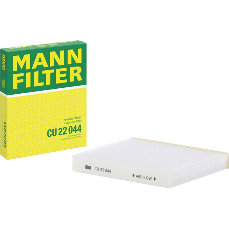 Mann & Hummel Innenraumfilter PKW CU 22 044 Mann & Hummel Innenraumfilter PKW CU 22 044