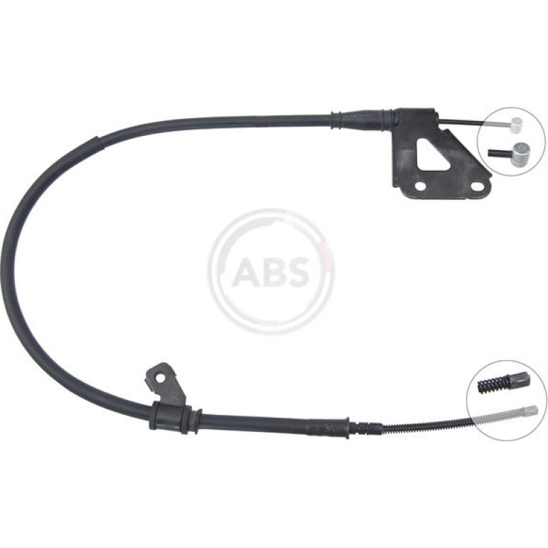 A.B.S. Handbremsseil Seilzug Festellbremse K17498 A.B.S. Handbremsseil Seilzug Festellbremse K17498