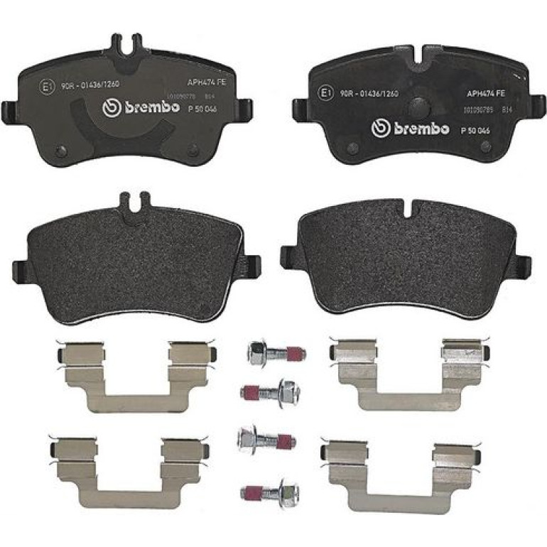 BREMBO Bremsklötze VA P 50 046 BREMBO Bremsklötze VA P 50 046