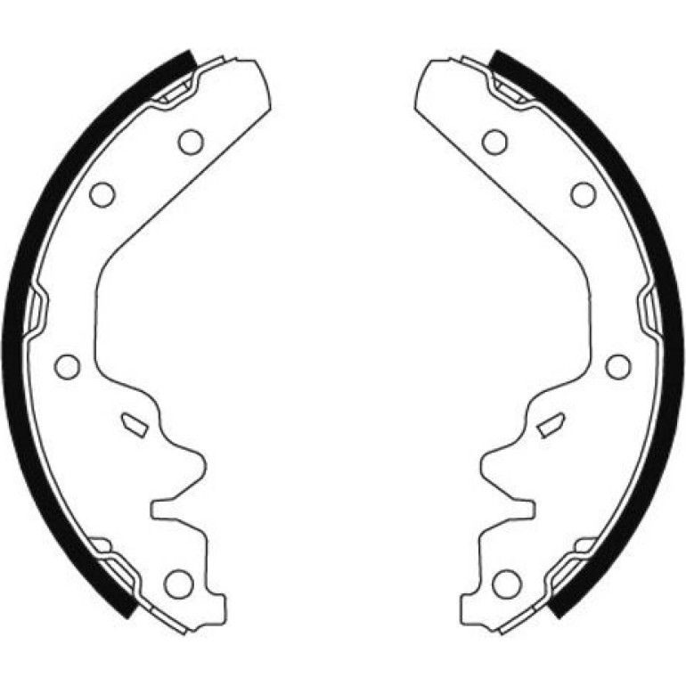 Bremsbacken Chrysler Neon 94 91063800 Bremsbacken Chrysler Neon 94 91063800