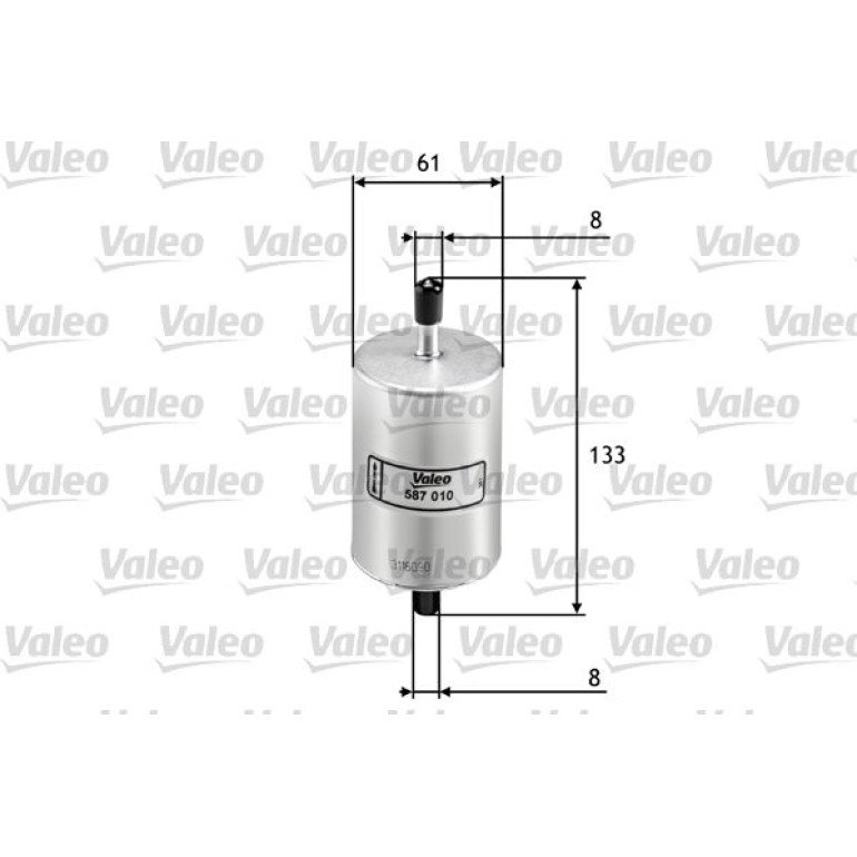 VALEO Kraftstofffilter 587010 VALEO Kraftstofffilter 587010