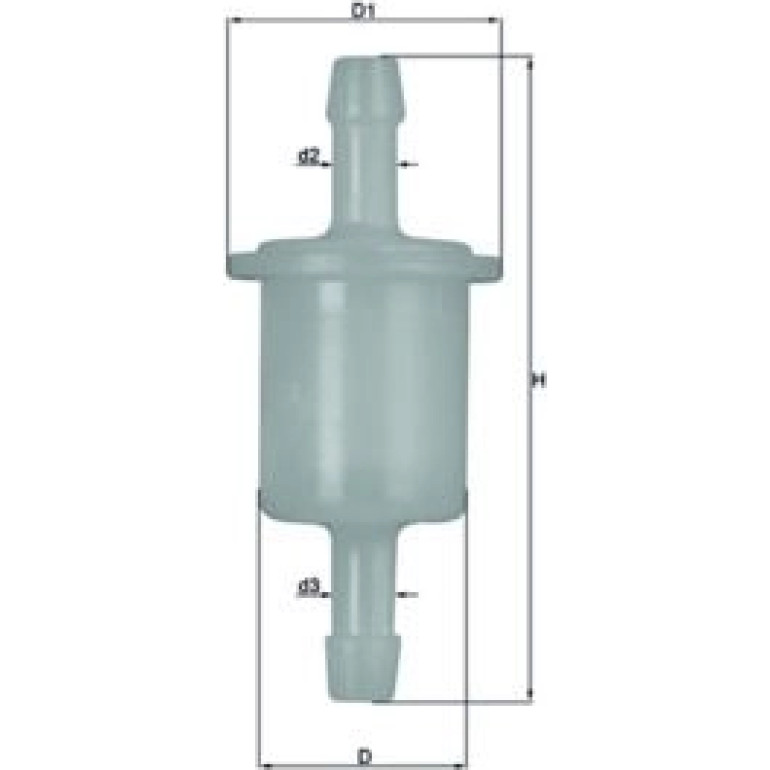 MAHLE Kraftstofffilter KL 26 OF MAHLE Kraftstofffilter KL 26 OF