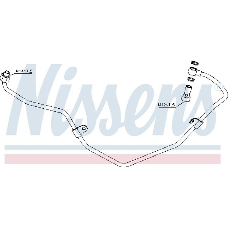 Nissens Ölleitung 935082 Nissens Ölleitung 935082