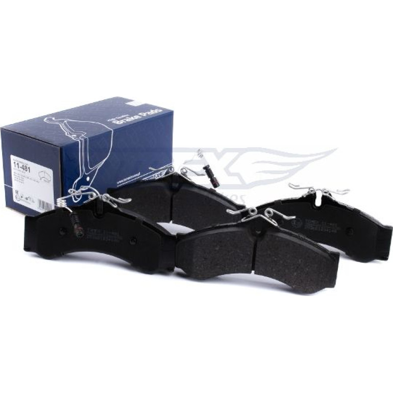 TOMEX brakes Bremsbelagsatz, Scheibenbremse TX 11-481 TOMEX brakes Bremsbelagsatz, Scheibenbremse TX 11-481