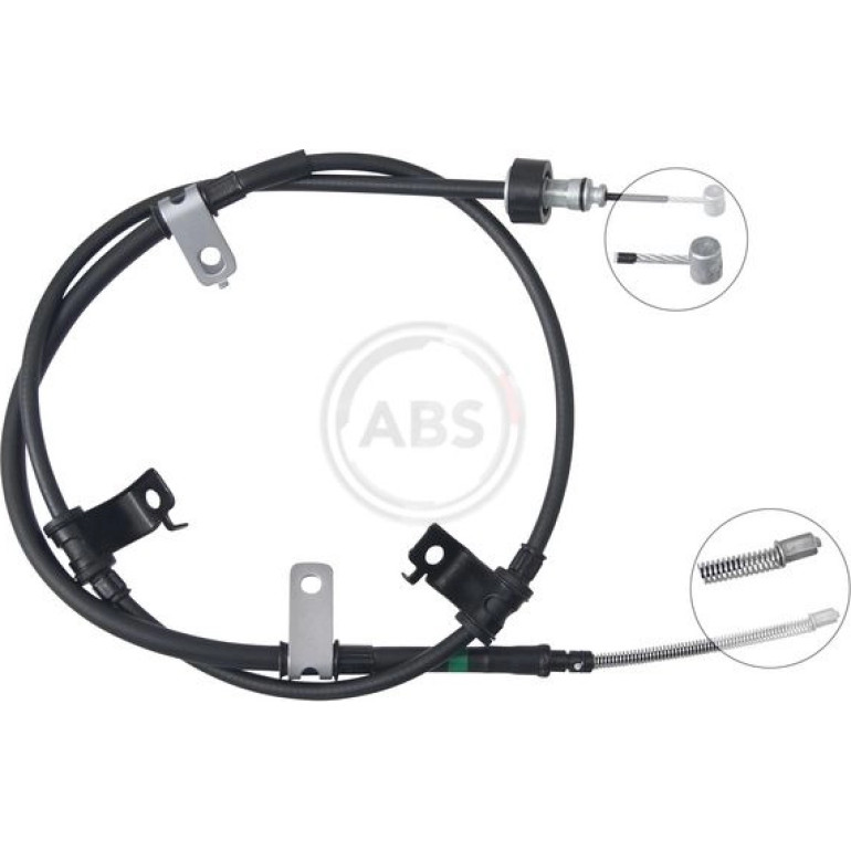 A.B.S. Handbremsseil Seilzug Festellbremse K17469 A.B.S. Handbremsseil Seilzug Festellbremse K17469