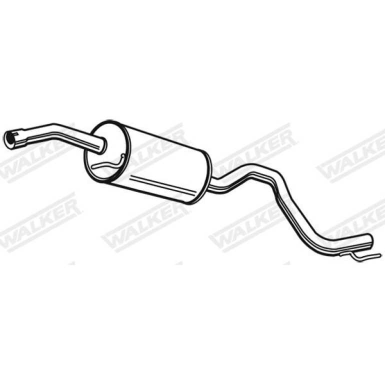 64 / Auspufftopf Mitte 22771 64 / Auspufftopf Mitte 22771