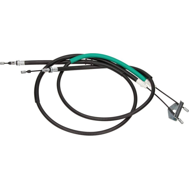 Seilzug, Feststellbremse Ford T. Fiesta 01-/Fusion 02- Le/Pr Kpl 32-0447 Seilzug, Feststellbremse Ford T. Fiesta 01-/Fusion 02- Le/Pr Kpl 32-0447