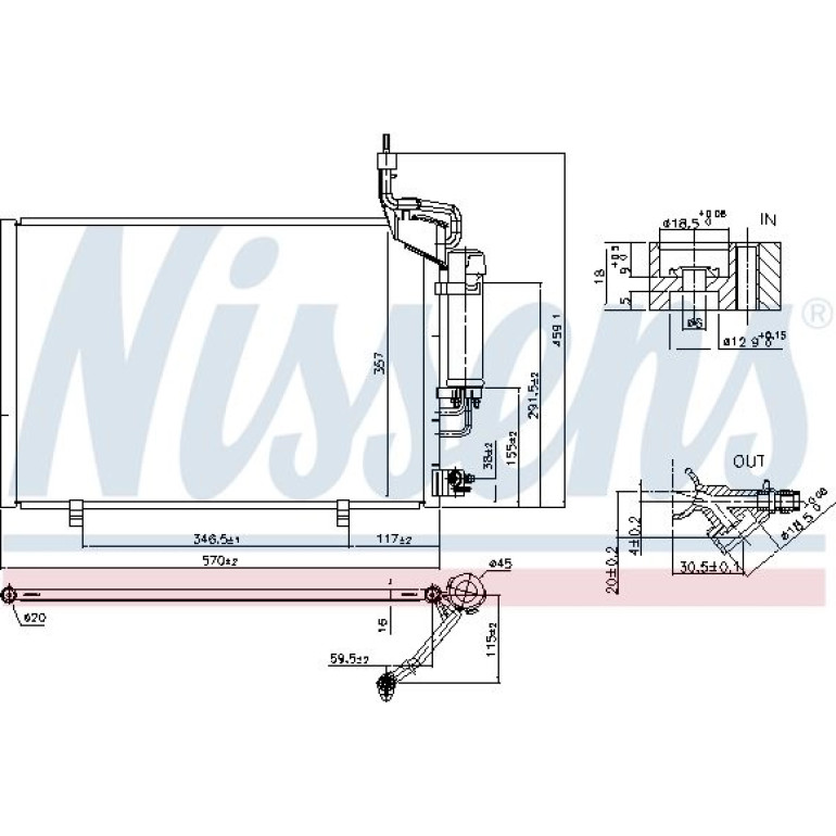 Kondensator PKW 940527 Kondensator PKW 940527