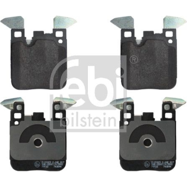 FEBI BILSTEIN Bremsbeläge 16909 FEBI BILSTEIN Bremsbeläge 16909