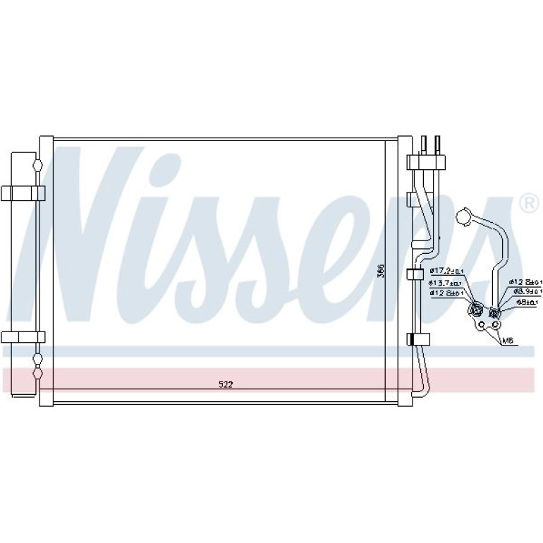 Kondensator PKW 940252 Kondensator PKW 940252