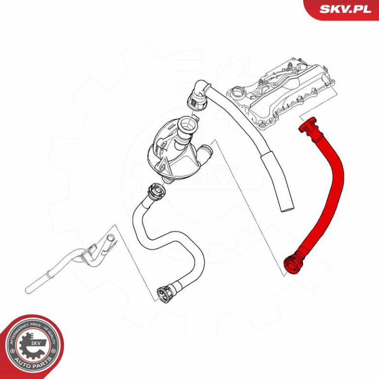 SKV GERMANY Schlauch 31SKV029 SKV GERMANY Schlauch 31SKV029