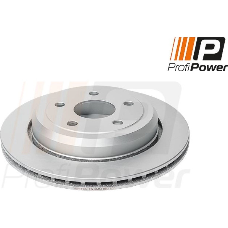 PROFIPOWER Bremsscheibe 3B2158 PROFIPOWER Bremsscheibe 3B2158