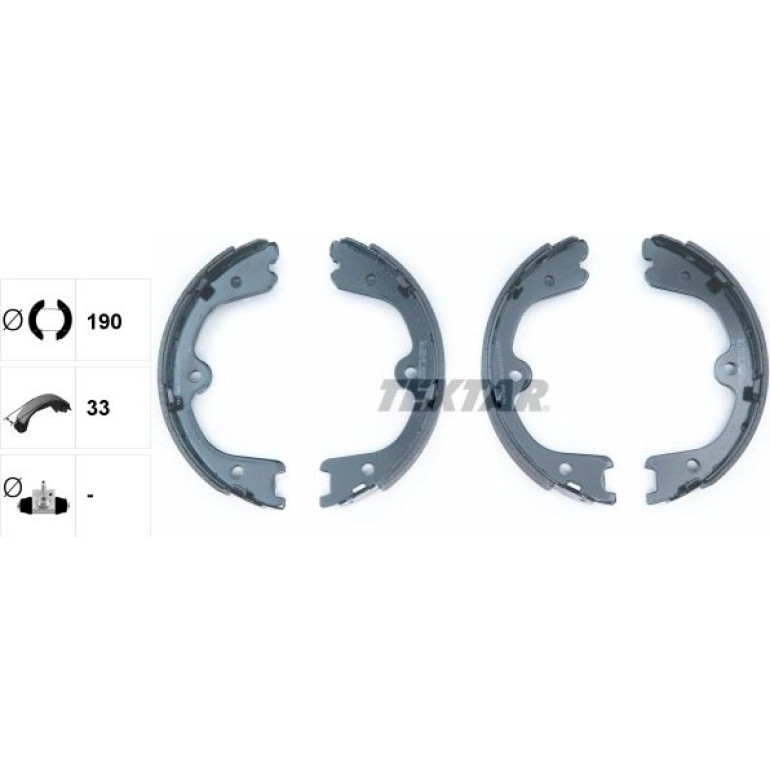 Handbremsbacken Nissan Navara 05-/Pathfinder 91073200 Handbremsbacken Nissan Navara 05-/Pathfinder 91073200