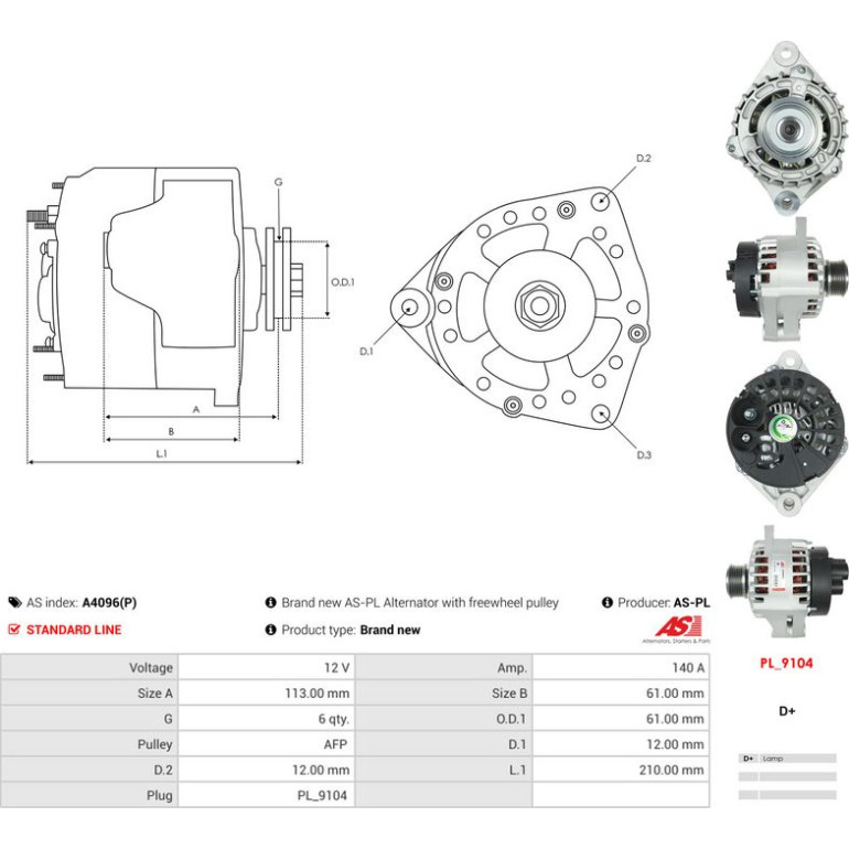 Generator A4096(P) Generator A4096(P)