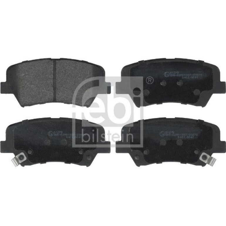 FEBI BILSTEIN Bremsbeläge 116261 FEBI BILSTEIN Bremsbeläge 116261