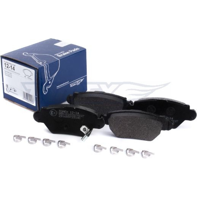 TOMEX brakes Bremsbelagsatz, Scheibenbremse TX 12-14 TOMEX brakes Bremsbelagsatz, Scheibenbremse TX 12-14