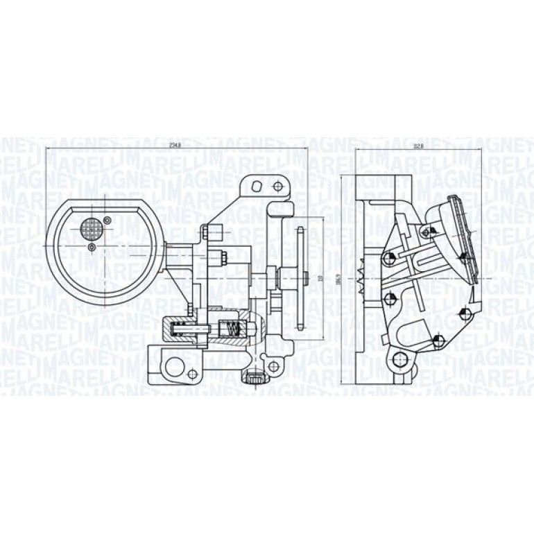 MAGNETI MARELLI Ölpumpe 351516000131 MAGNETI MARELLI Ölpumpe 351516000131