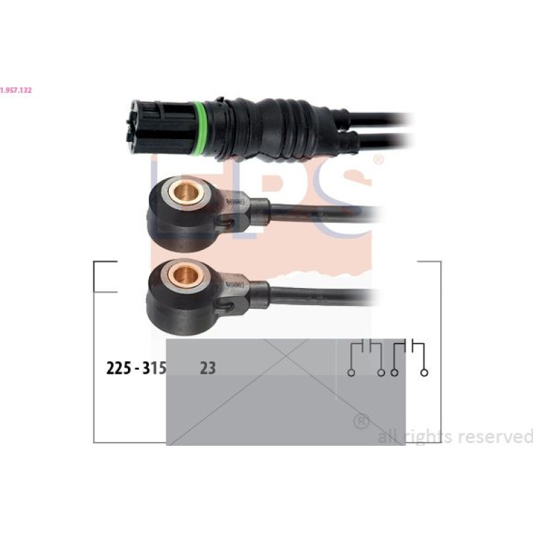 Klopfsensor 1.957.132 Klopfsensor 1.957.132