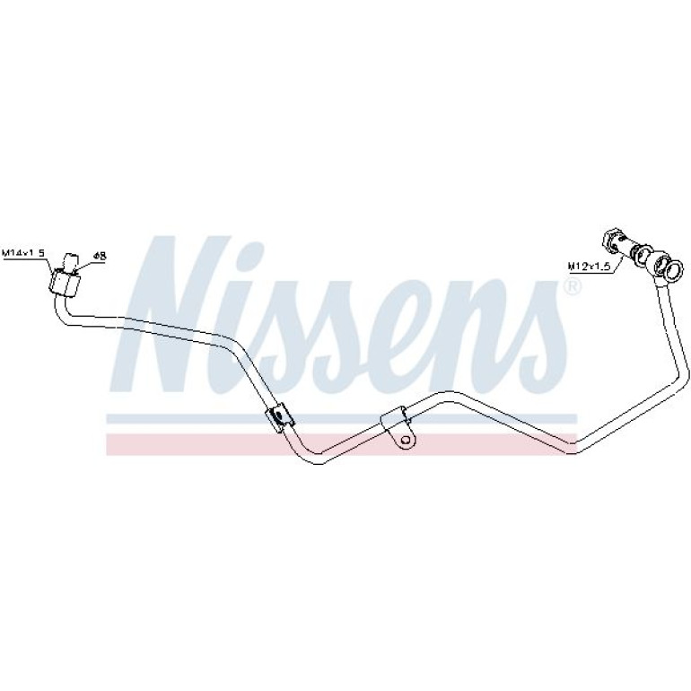 Nissens Ölleitung 935021 Nissens Ölleitung 935021