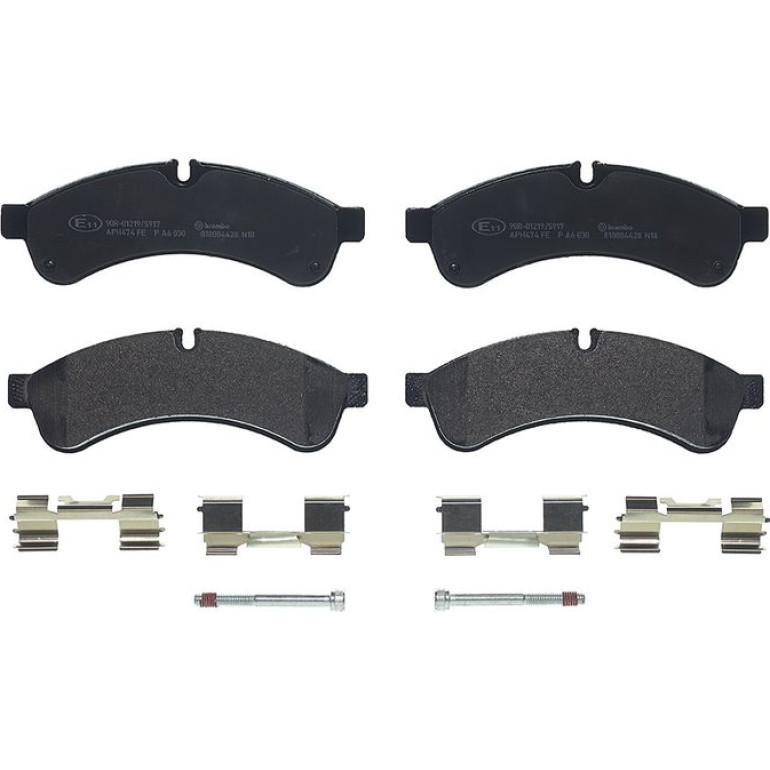 BREMBO Bremsklötze HA P A6 030 BREMBO Bremsklötze HA P A6 030