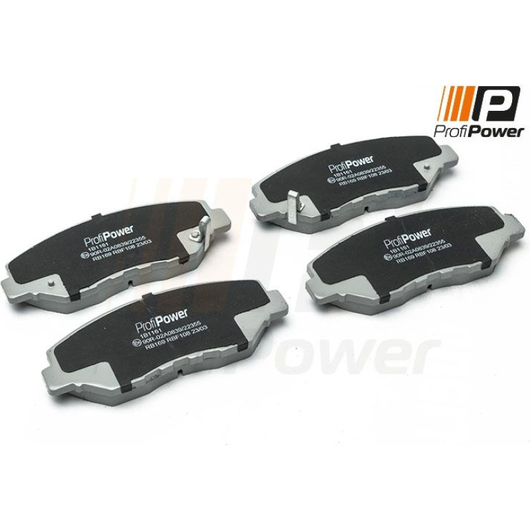 PROFIPOWER Bremsbelagsatz, Scheibenbremse 1B1161 PROFIPOWER Bremsbelagsatz, Scheibenbremse 1B1161