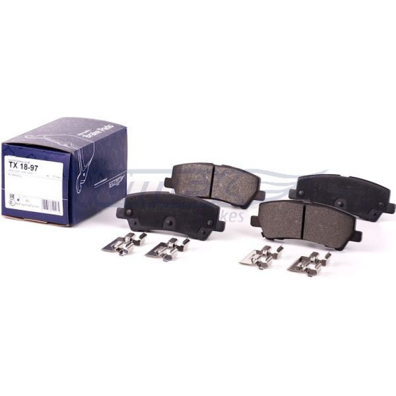 TOMEX brakes Bremsbelagsatz, Scheibenbremse TX 18-97 TOMEX brakes Bremsbelagsatz, Scheibenbremse TX 18-97
