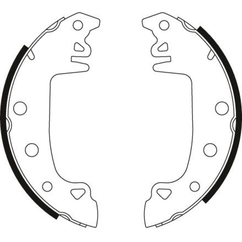 71 461 013 Bremsbacken GS8315 71 461 013 Bremsbacken GS8315