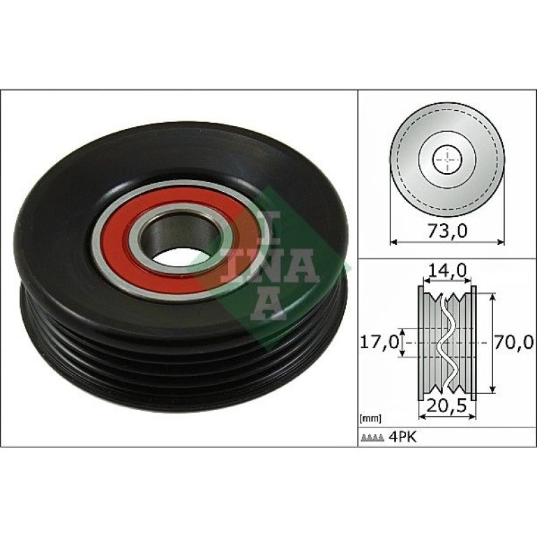 Spannrolle, Keilrippenriemen 531 0853 10