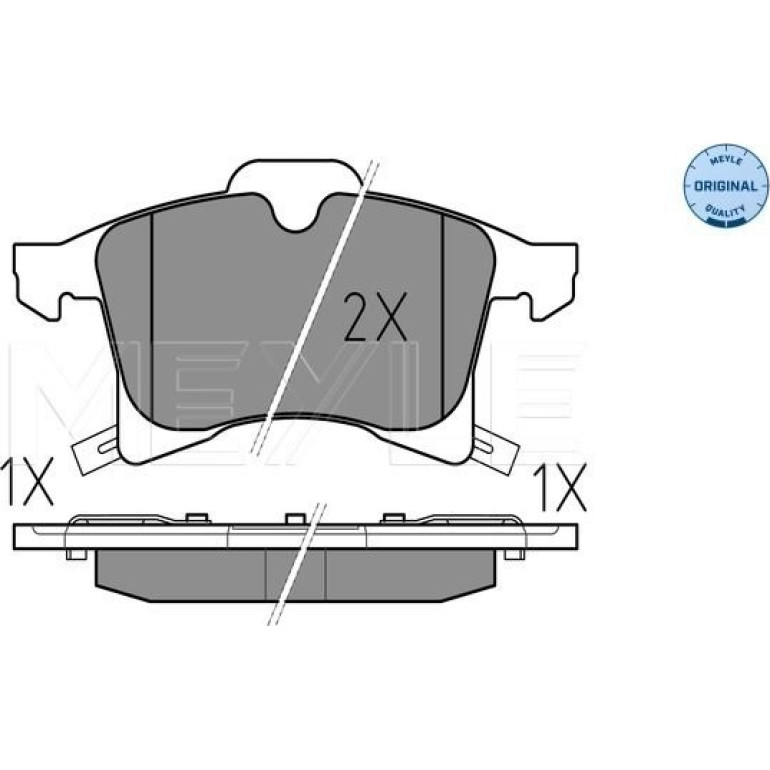 Bremsbelagsatz Opel P. Astra/Combo/Meriva/Zafira 01- Mit Sensor 025 283 3219/W Bremsbelagsatz Opel P. Astra/Combo/Meriva/Zafira 01- Mit Sensor 025 283 3219/W