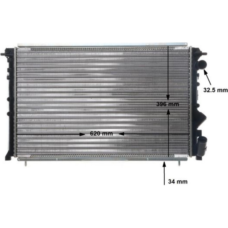 Kühler, Motorkühlung CR 452 000S Kühler, Motorkühlung CR 452 000S