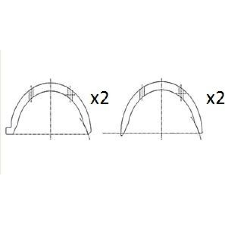 FAI AutoParts Distanzscheibe, Kurbelwelle BT3012-STD FAI AutoParts Distanzscheibe, Kurbelwelle BT3012-STD