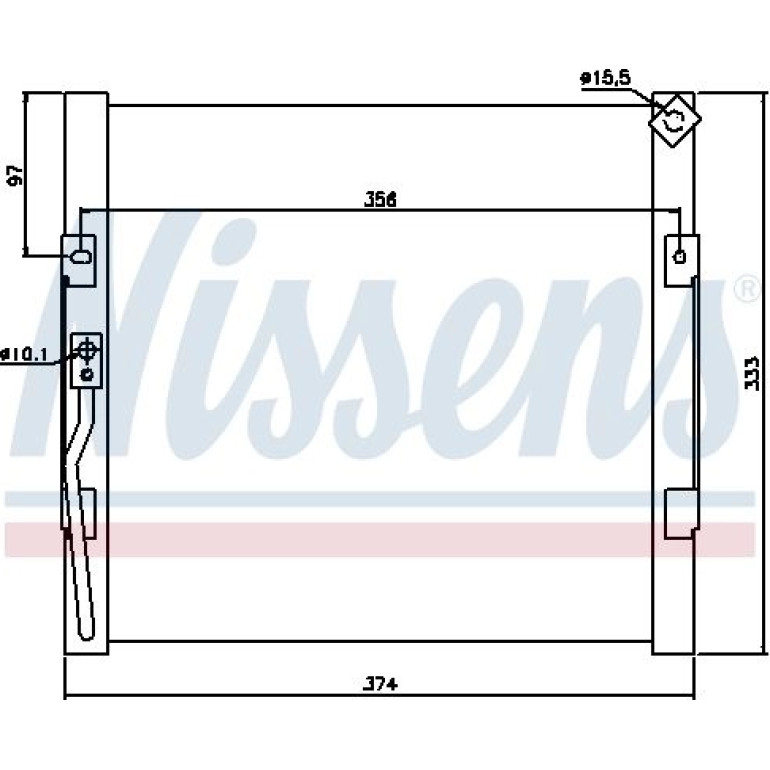 Kondensator PKW 94289 Kondensator PKW 94289